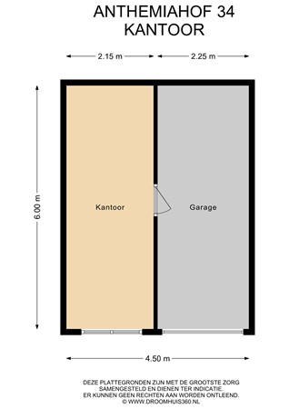 Floorplan - Anthemiahof 34, 6361 JP Nuth